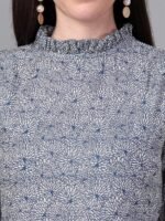 DRESSES FOR WOMEN WESTERN WEAR NAVY BLUE DRESS - Image 2